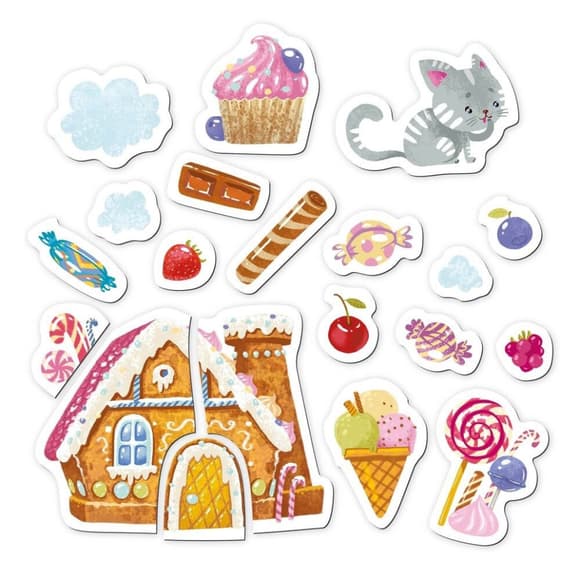 Детская магнитная игра "Котик-сладкоежка" 200233