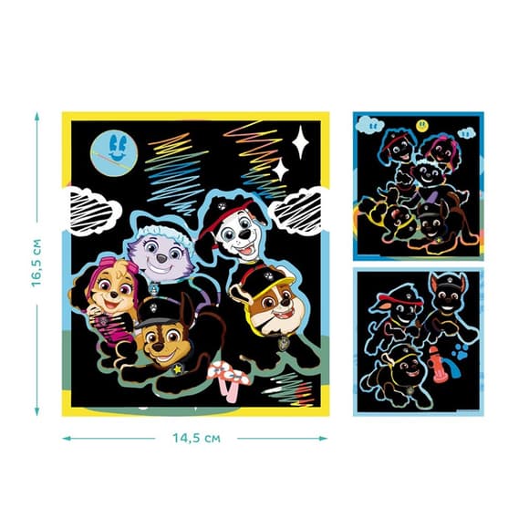 Детский набор гравюр "Дружба растет" 200567, 3 штуки