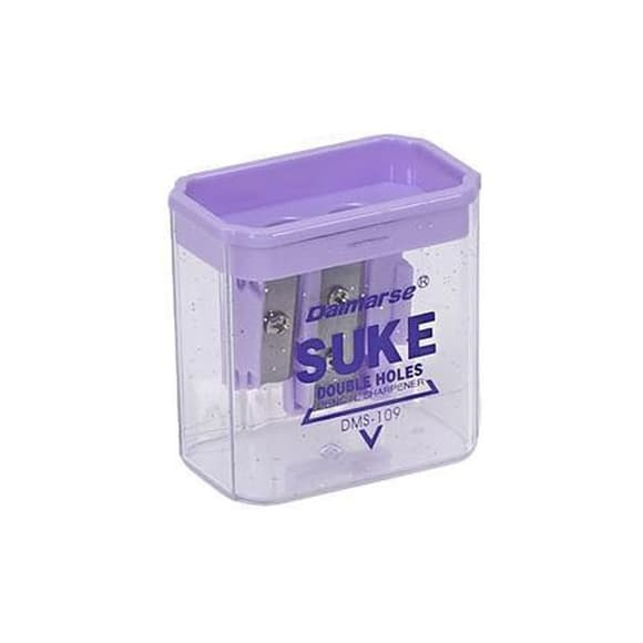 Точило подвійне DAIMARSE DMS-109(Violet) фіолетовий, 4,8х5х3 см