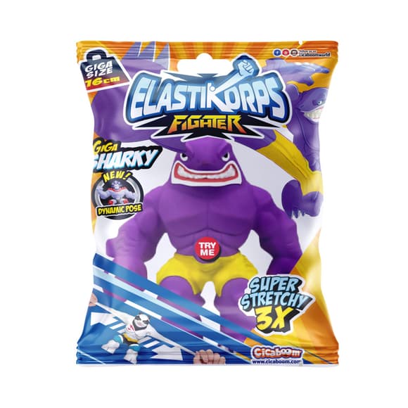 Стретч-игрушка Акула Шарки C1016GF15-2021-1 серии "Fighter"
