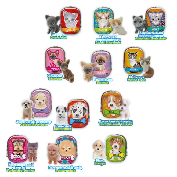 Фігурка-сюрприз "Няв-гав команда" PC062, 1х1х2 см, серія "Puppy Club"