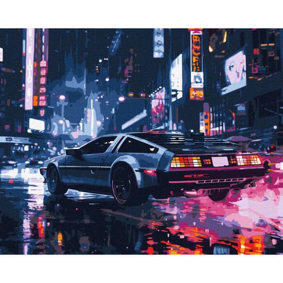 Картина по номерам "Ночное путешествие" ©art_selena_ua KHO3604, 40х50 см  