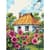 Картина за номерами "Мальви біля хати" ©art_selena_ua KHO6407, 30x40 см