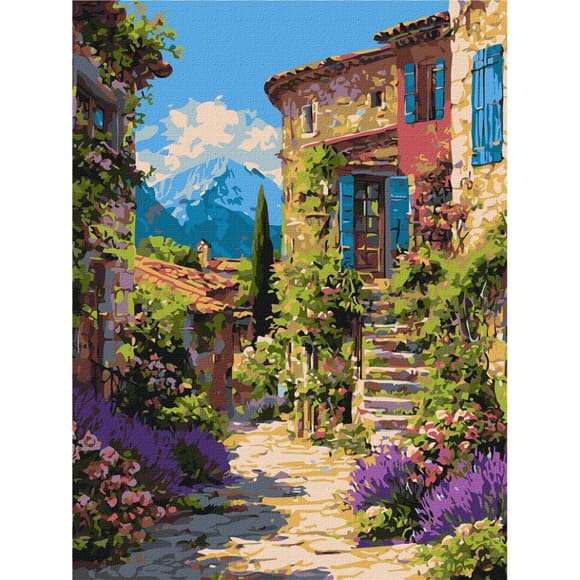 Картина за номерами "Кам’яна тиша" ©art_selena_ua KHO6440, 30х40 см