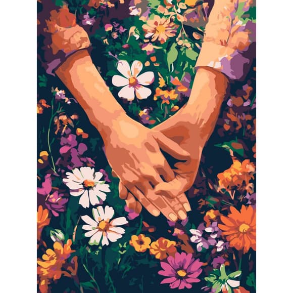 Картина по номерам "Держи меня крепко" ©art_selena_ua KHO8618, 30х40 см  