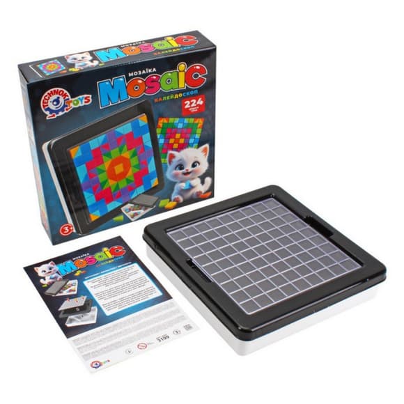 Детская мозаика "Калейдоскоп" 3199TXK 224 фишки
