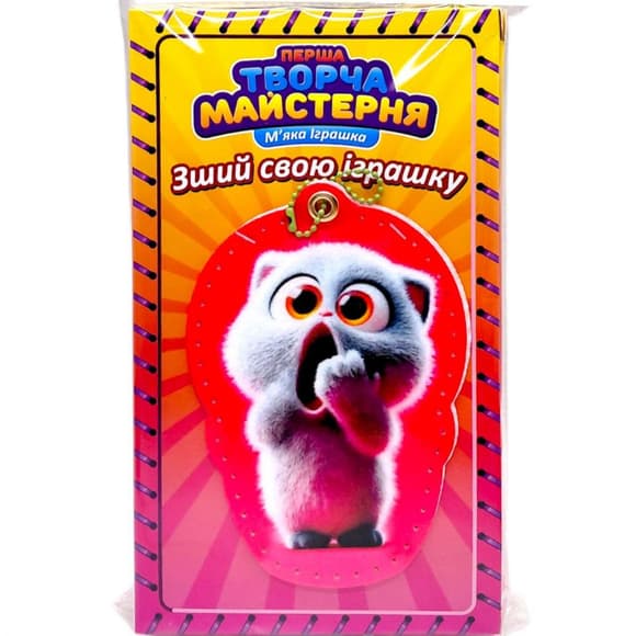 М'яка іграшка своїми руками "Червоне Кошеня" TM-2 розмір 14 см