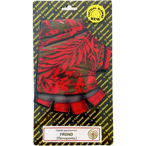 Ігрові рукавички "FROND" GLO-Fr принт Папороть, із STANDOFF 2