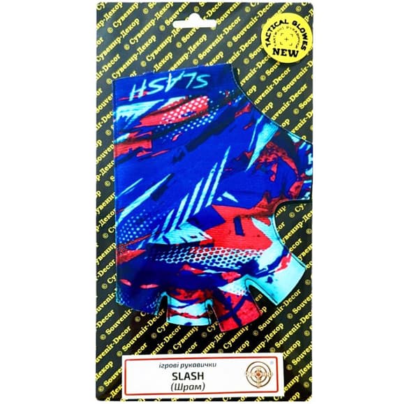 Игровые перчатки "SLASH" GLO-Sl принт Шрам из STANDOFF 2
