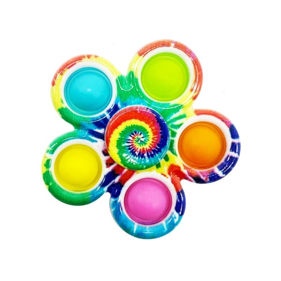 Детская игрушка-антистресс "Спиннер" 2021-100A 3 вида, пузыри поп-ит, 7,8х7,6 см
