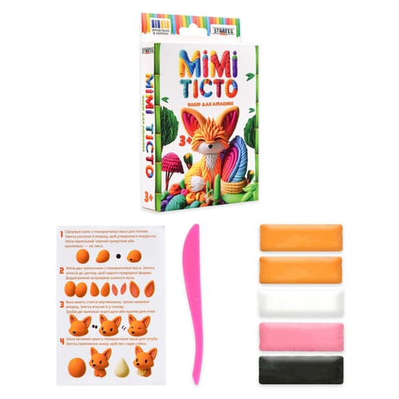 Набір для ліплення пластилін "Мімі тісто Лисичка" 31057
