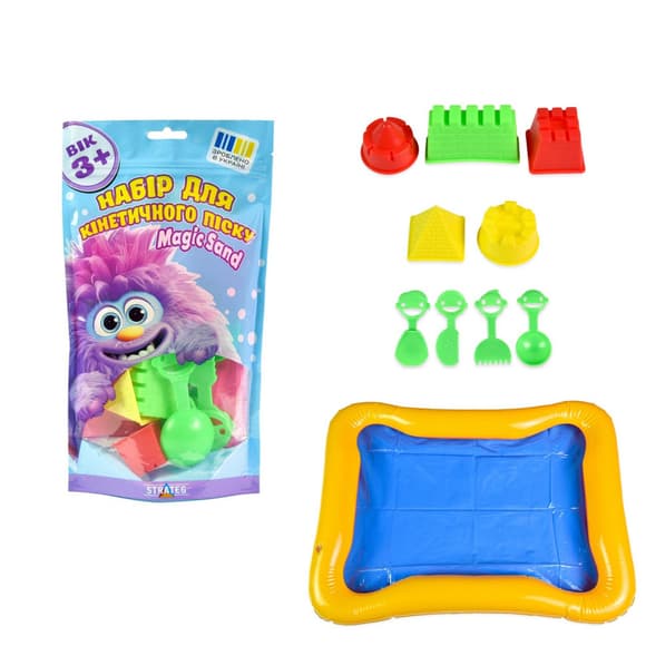 Набор для кинетического песка "Magic Sand" 30881 формочки для песка