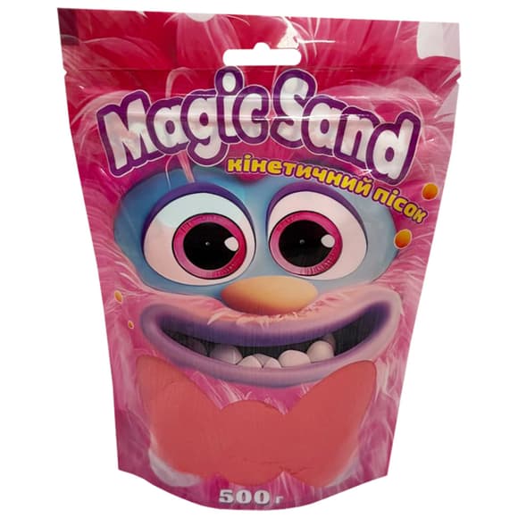 Креативное творчество "Кинетический песок Magic sand" 39403-6 красный 500 грамм
