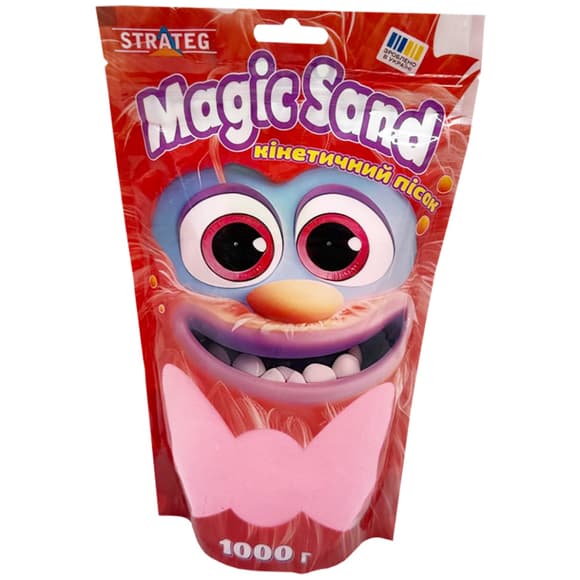 Креативное творчество "Кинетический песок Magic sand" 39404-8 розовый 1 кг