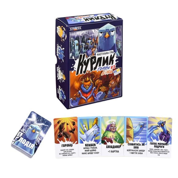 Карточная игра "Курлик" 30690ST инструкция, 144 карточки