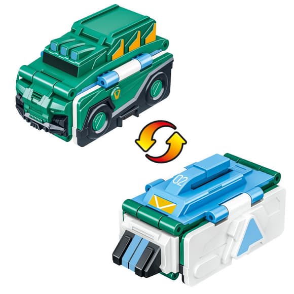 Детская машинка-трансформер 2 в 1 Dinoster EU636310R(Green)