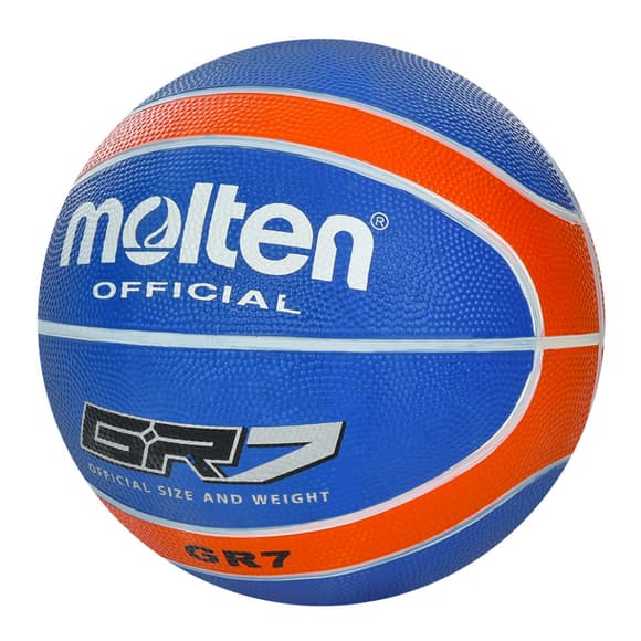 М'яч баскетбольний MS 3456(Blue) діаметр 25,3 см, розмір 7, гума, 540-560 г, 12 панелей