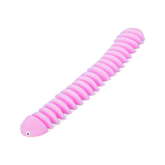 Дитяча іграшка-антистрес "Гусени ця" MS 3657(Pink) 21 см