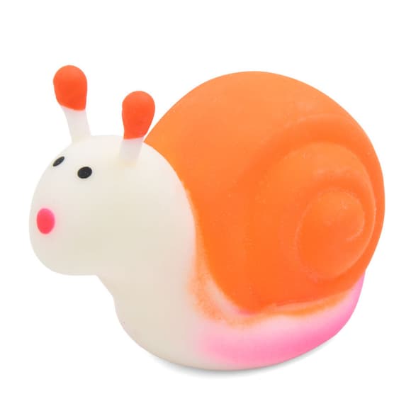 Детская игрушка-антистресс "Улитка" MS 4044(Orange) размер 8,5 см, мука