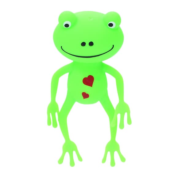 Дитяча іграшка-антистрес "Жабеня" MS 4031(Green) розмір 13 см, борошно