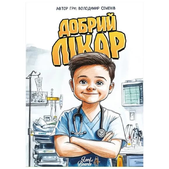 Настільна карткова гра "Добрий лікар" LOB2506UA 64 картки