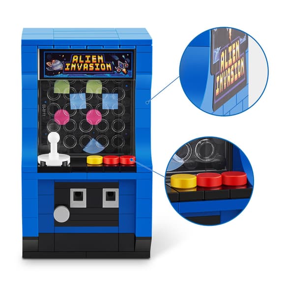 Конструктор в капсуле Игровой аркадный автомат MAX 83185BGQ8 серии "Retro" S1