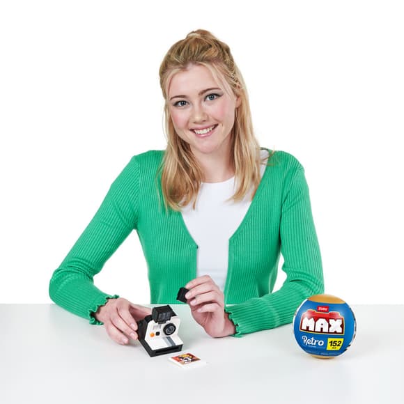 Конструктор у капсулі Фотоапарат Полароїд MAX 83185EGQ8 серії "Retro" S1