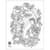 Заспокійлива розфарбовка "Квіткові візерунки" 11422, 16 сторінок