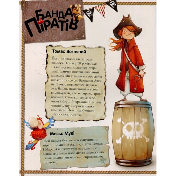 Детская книжка "Банда пиратов: Таинственный остров" 797014, 48 страниц