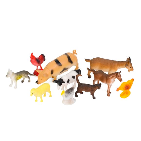 Ігровий набір фігурок "Домашні тварини" Н641-3, 10 штук в комплекті