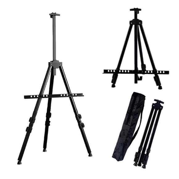 Регульований портативний мольберт M01 максимальна висота 158 см