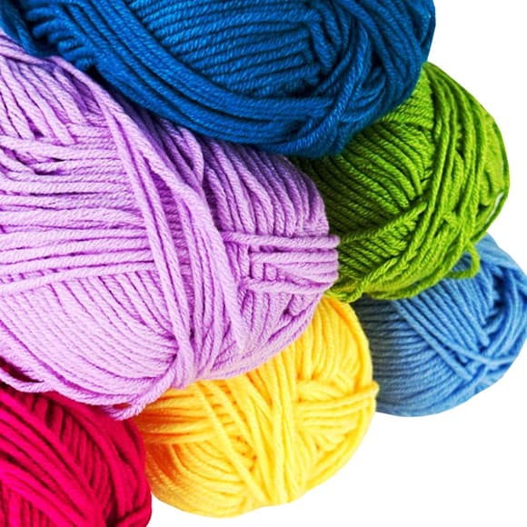 Пряжа фасованная петлевая NB111, 80% хлопка, 20% молочная клетчатка, глубокое озеро