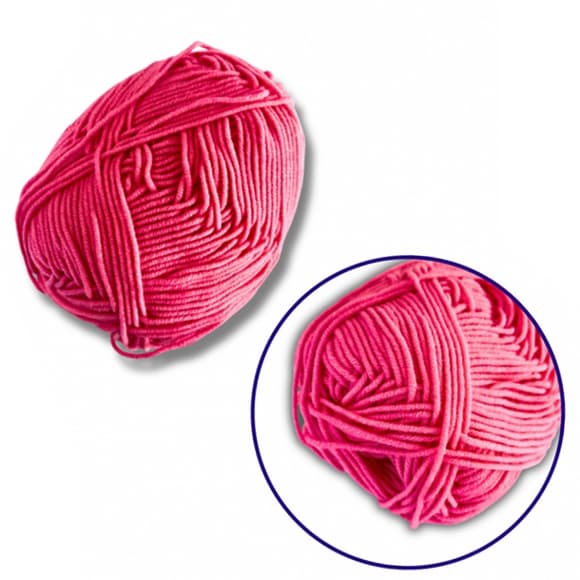 Пряжа фасованная петлевая NB103, 80% хлопка, 20% молочная клетчатка, персиковая пудра