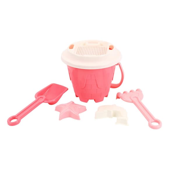 Дитяча іграшка "Набір для гри з піском" 1553TXK пасочки, лопатка, граблі