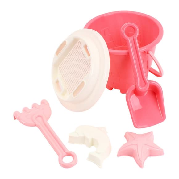 Дитяча іграшка "Набір для гри з піском" 1553TXK пасочки, лопатка, граблі