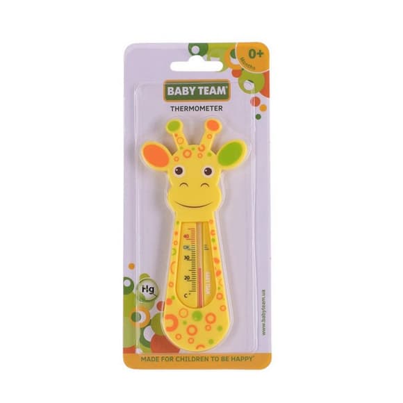 Игрушка-термометр для ванной "Жираф" 7300BT