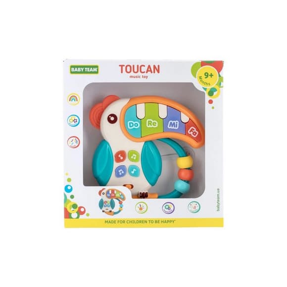Детская музыкальная игрушка "Тукан" 8646 световые эффекты