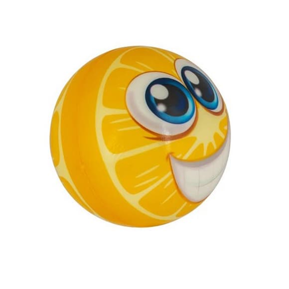 Детская игрушка "Мячик лимон" 8760_лимон, диаметр мяча 10 см