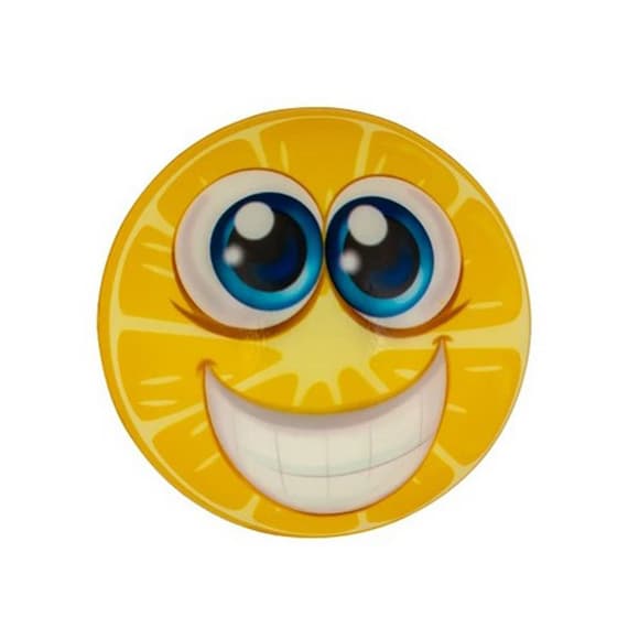 Детская игрушка "Мячик лимон" 8760_лимон, диаметр мяча 10 см