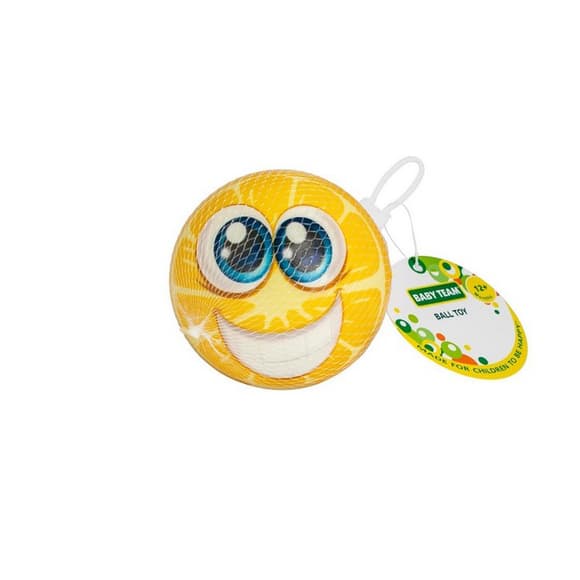 Детская игрушка "Мячик лимон" 8760_лимон, диаметр мяча 10 см