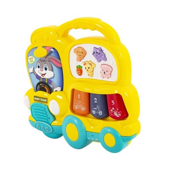 Дитяча музична іграшка "Веселий автобус" 8633(Yellow)