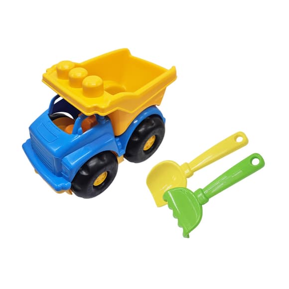 Дитячий пісочний набір "Самоскид Тотоша №1" 0169(Blue-Yellow)
