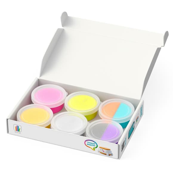 Детский набор пластилина "Классное мороженое" Lipaka 60055-UA01 самостоятельно затвердевает