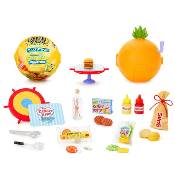 Ігровий набір для творчості "Смаколики Красті Краб" MGA's Miniverse 599296 серії "SpongeBob" 