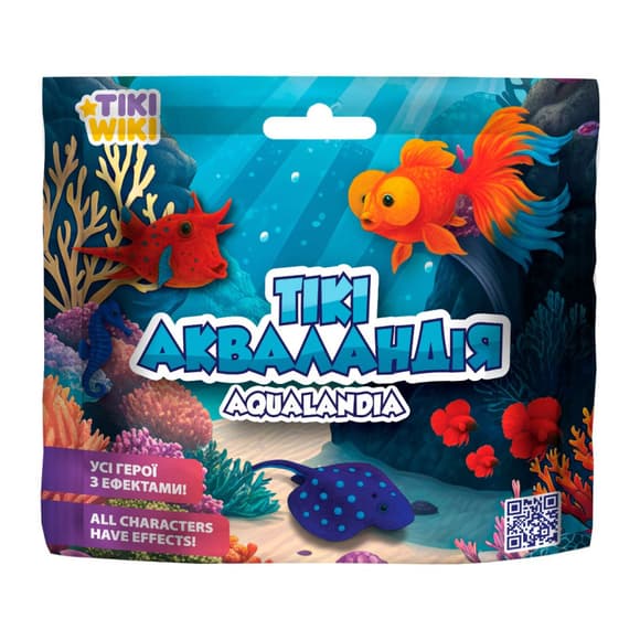 Стретч-іграшка Тікі Акваландія Tiki Wiki SQ001 у вигляді тварини