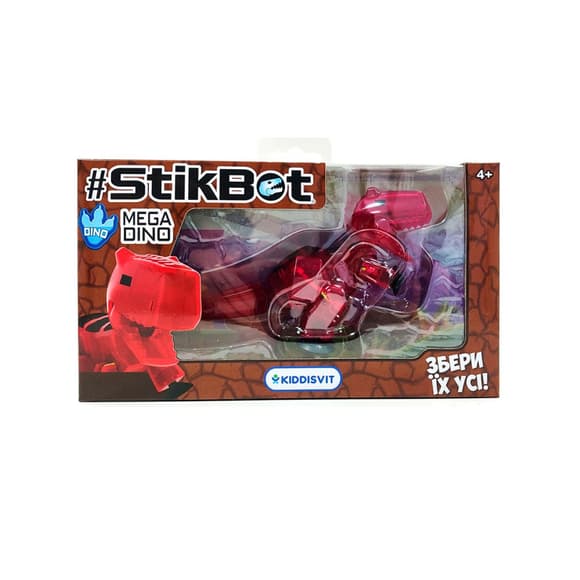 Фігурка для анімації Карнотавр Mega Dino StikBot TST624C_UAKD(Red)