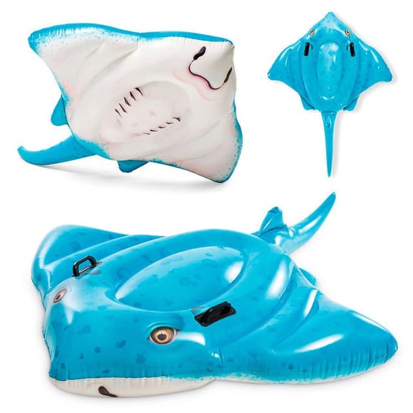 Дитячий надувний плот "Скат" 57576, розмір 1,85×1,45 м