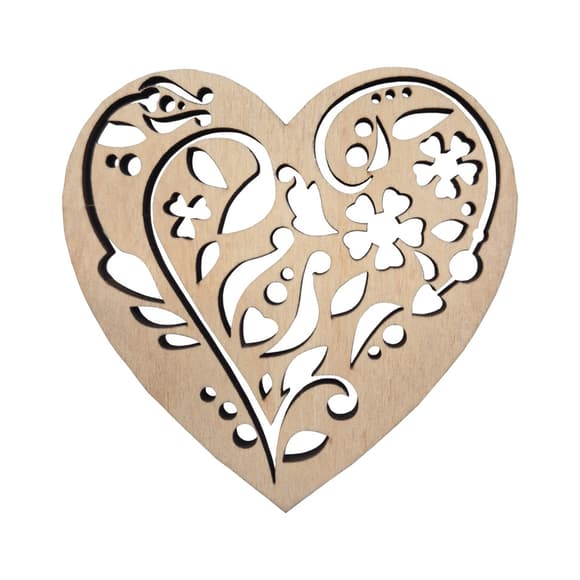 Фігурка для розпису та декорування "Серце" DF7-9-5 МДФ