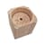 Свічник дерев'яний для свічок-таблеток Candlestick-5, 4,5×4,5×5,5 см