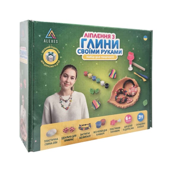 Набір для ліплення прикрас із пластичної глини GL-007 Базовий